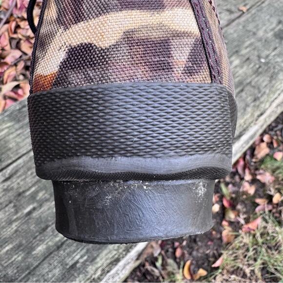 Ducks Unlimited Wading Shoe Men's 12 Multicolor Camo Lace Up Ankle Boots - Picture 13 of 15